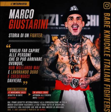 Intervista a Marco Giustarini: storia di un fighter